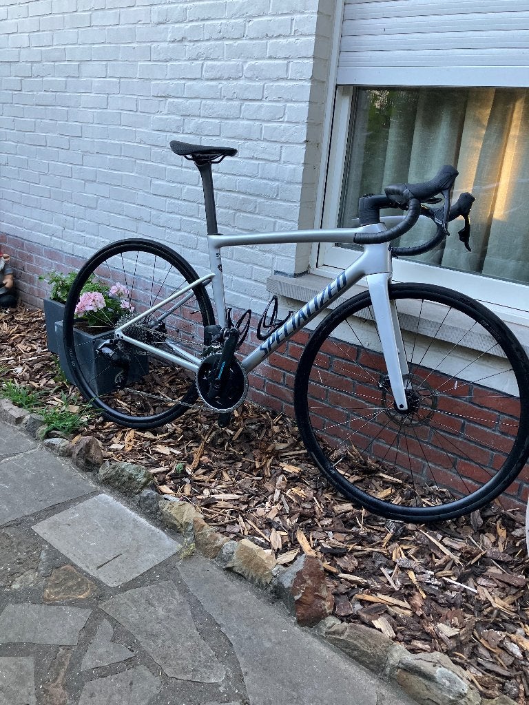 SPECIALIZED tarmac sl8 54, Vélos & Vélomoteurs, Vélos | Vélos de course, Comme neuf, Hommes, Plus de 20 vitesses, 28 pouces, Frein à disque