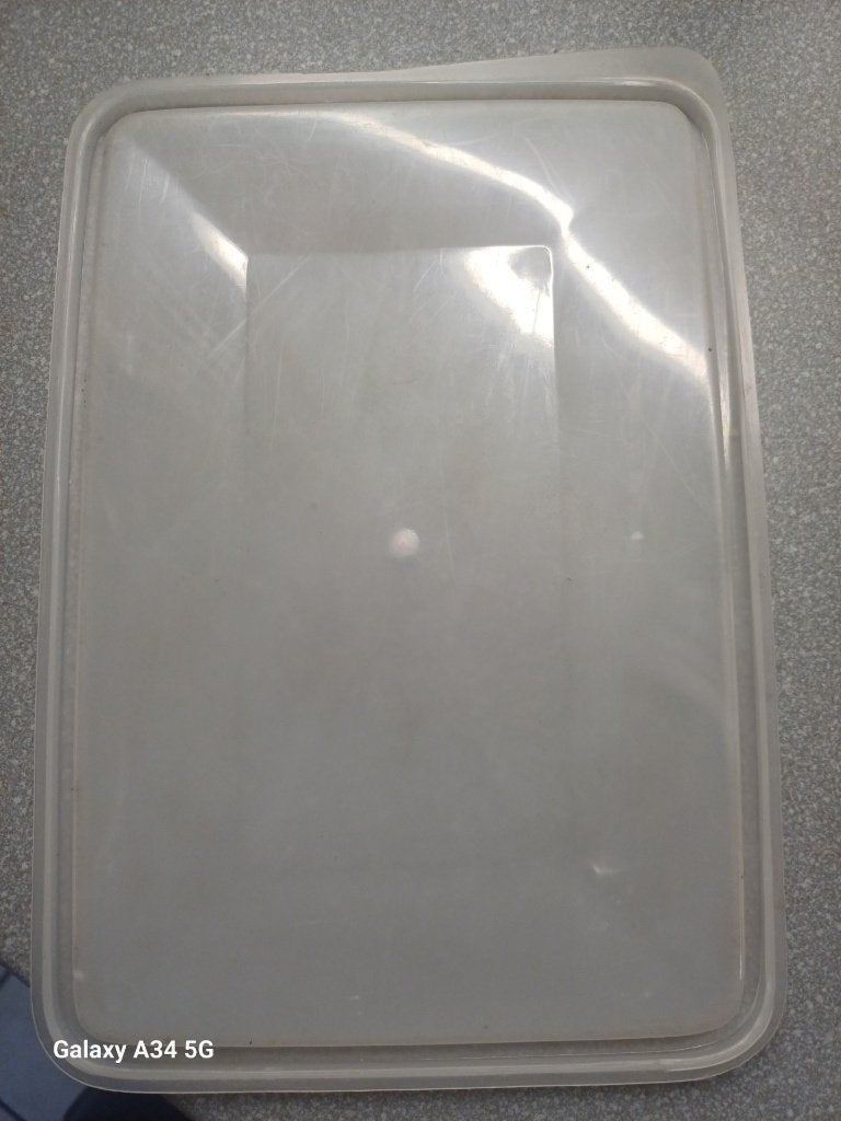 Plastiek deksel, Huis en Inrichting, Keuken | Servies, Overige materialen, Gebruikt, Overige typen, Ophalen of Verzenden