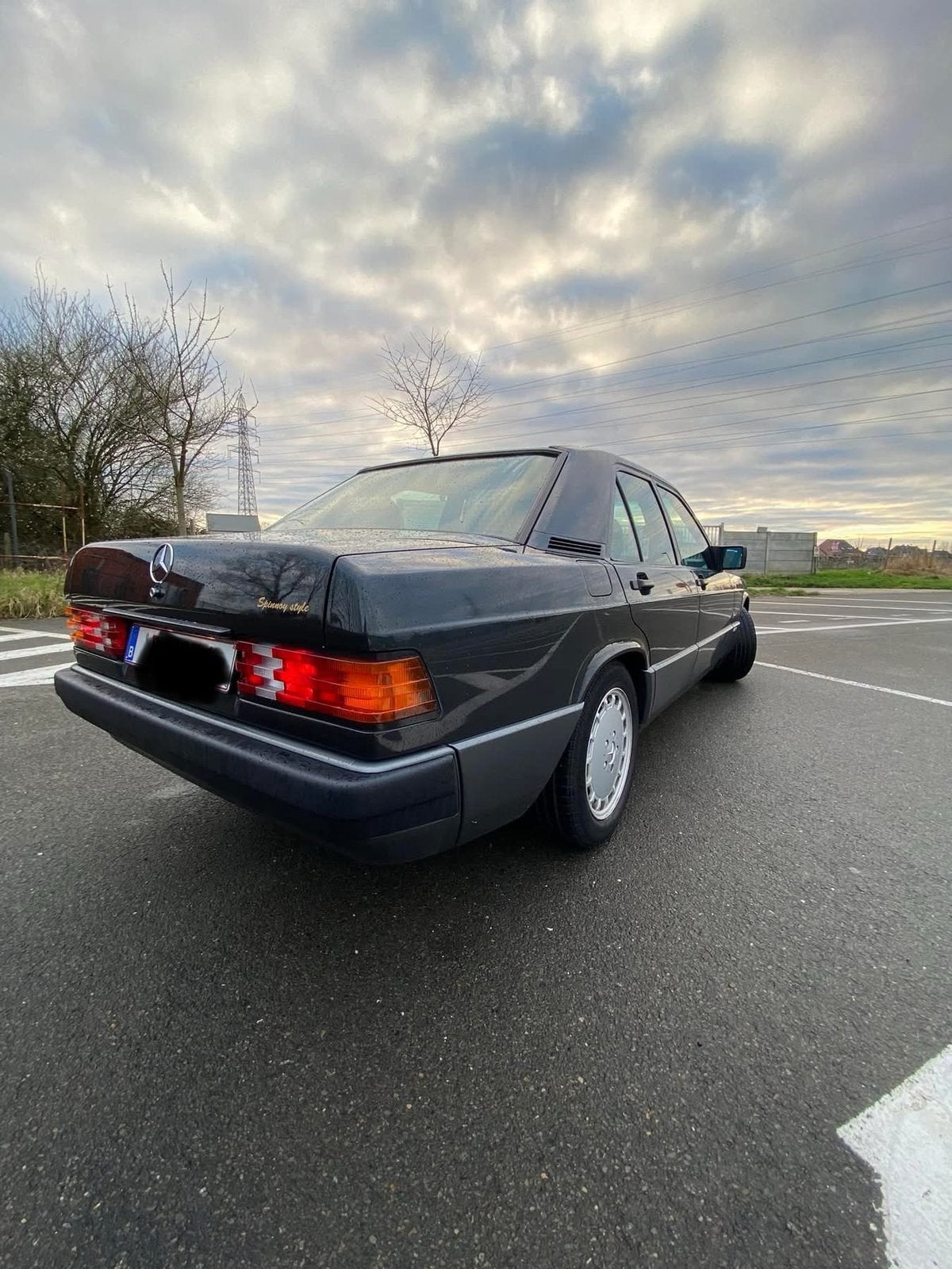 Zeer knappe Mercedes 190e sportline te koop !!!, foto 5