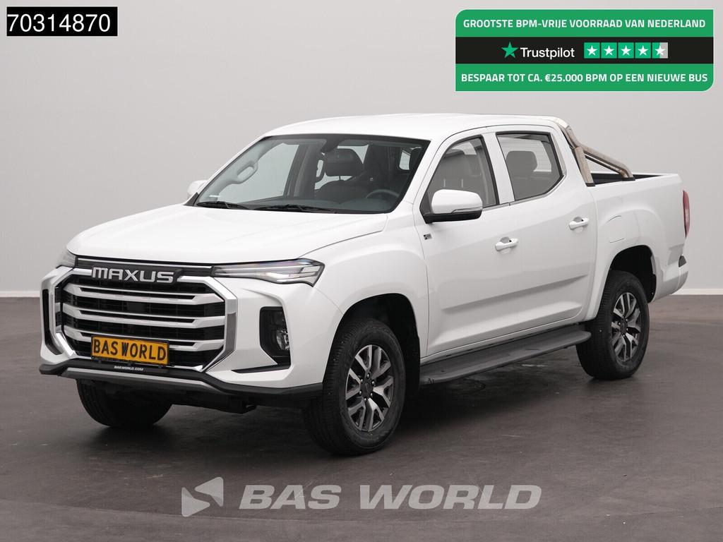 Maxus T90 EV T90 89kWh WLTP 471km Pickup CarPlay Airco Camer, Auto's, Automaat, 2375 kg, 750 kg, Maxus