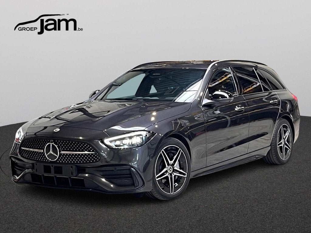 Mercedes-Benz C-Klasse Estate 200 d AMG Line (automatique), Cuir, Argent ou Gris, Achat, Euro 6