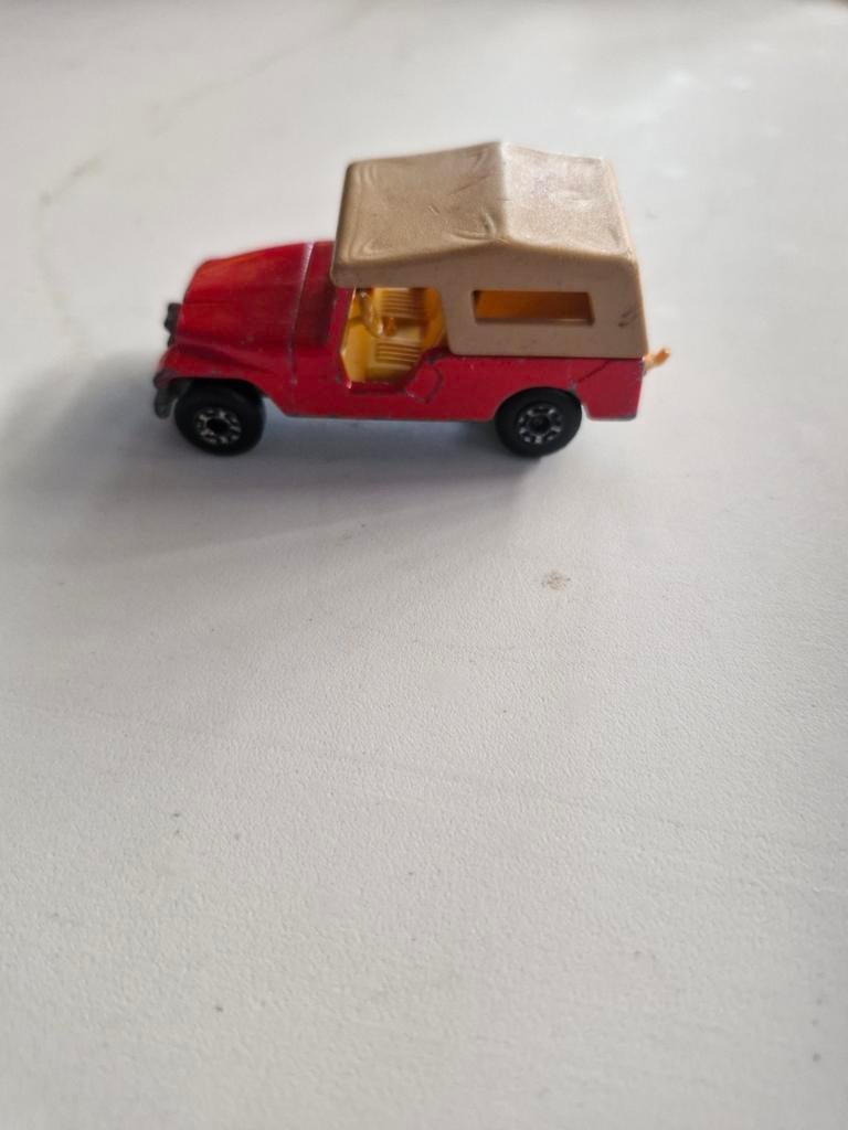 Boîte d'allumettes vintage Jeep Lesney 1977, Enlèvement, Lesney