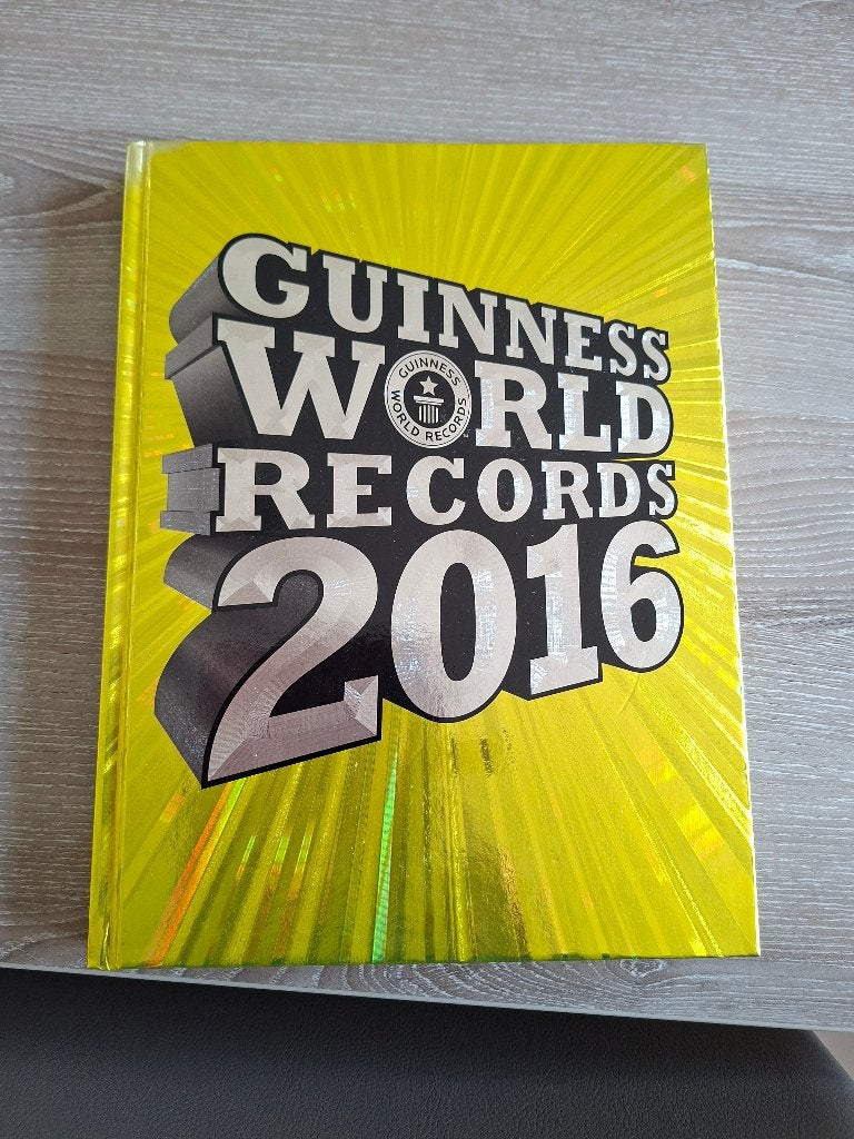 Guiness Word Records 2016, Antiek en Kunst, Ophalen of Verzenden