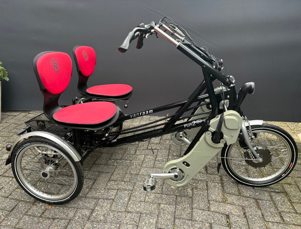 fun2go Van Raam cube duofiets +garantie, Ophalen, Zo goed als nieuw, Overige typen, Fun2go van raam
