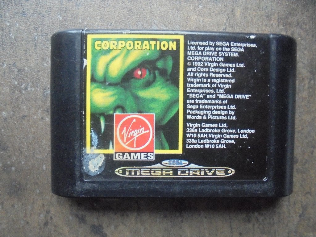 Corporation voor Sega Mega Drive (zie foto's), Games en Spelcomputers, Games | Sega, Avontuur en Actie, Gebruikt, 1 speler, Ophalen of Verzenden
