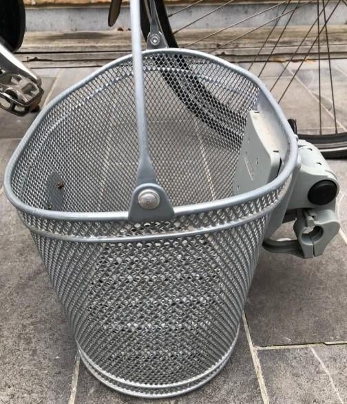 Afneembare fietsmand met stuurbevestiging (NIEUWSTAAT), Ophalen, Cordo, Stuurbevestiging, Zo goed als nieuw