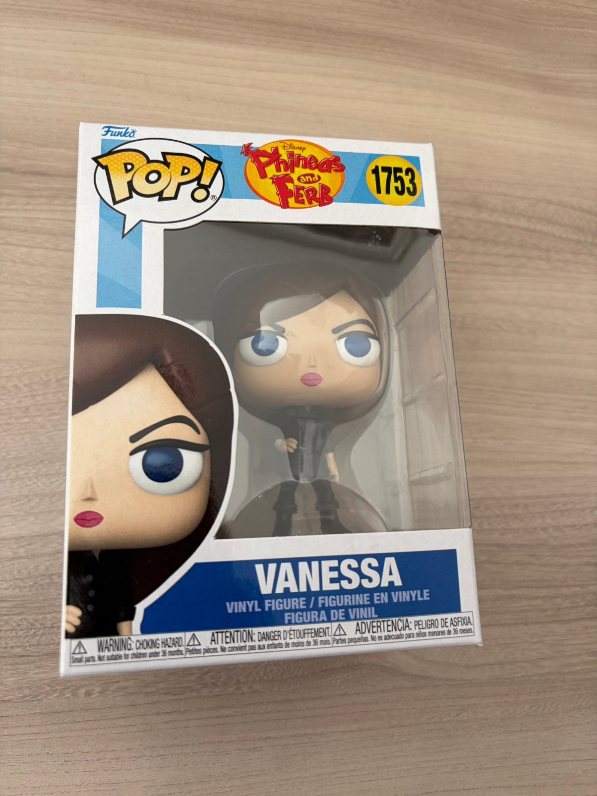 Funko Pop! Disney Phineas and Ferb – Vanessa #1753, Ophalen of Verzenden, Zo goed als nieuw
