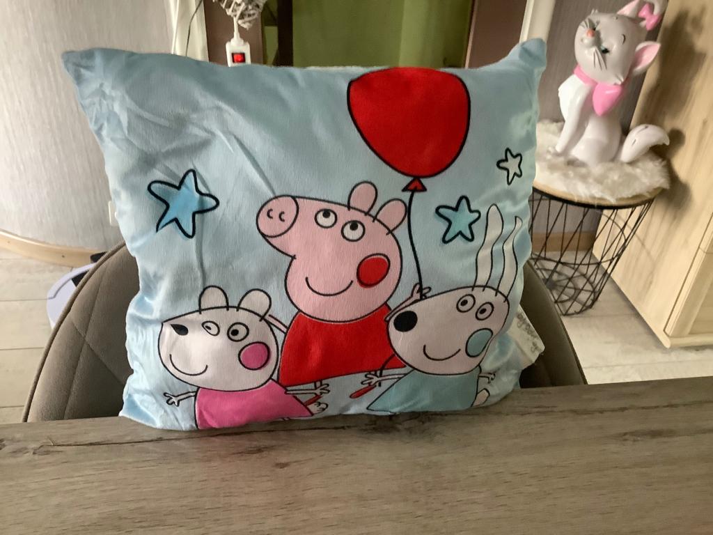 Coussin en peluche Peppa Pig (30 cm) (2023), Enfants & Bébés, Jouets | Peluches, Utilisé, Autres types, Peppa Pig, Autres marques