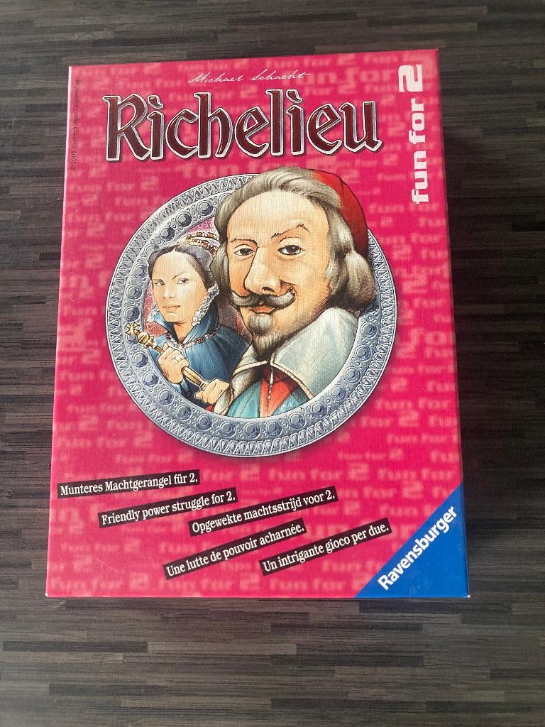 Richelieu - Gezelschapsspel, Een of twee spelers, Ophalen of Verzenden, Zo goed als nieuw, Ravensburger