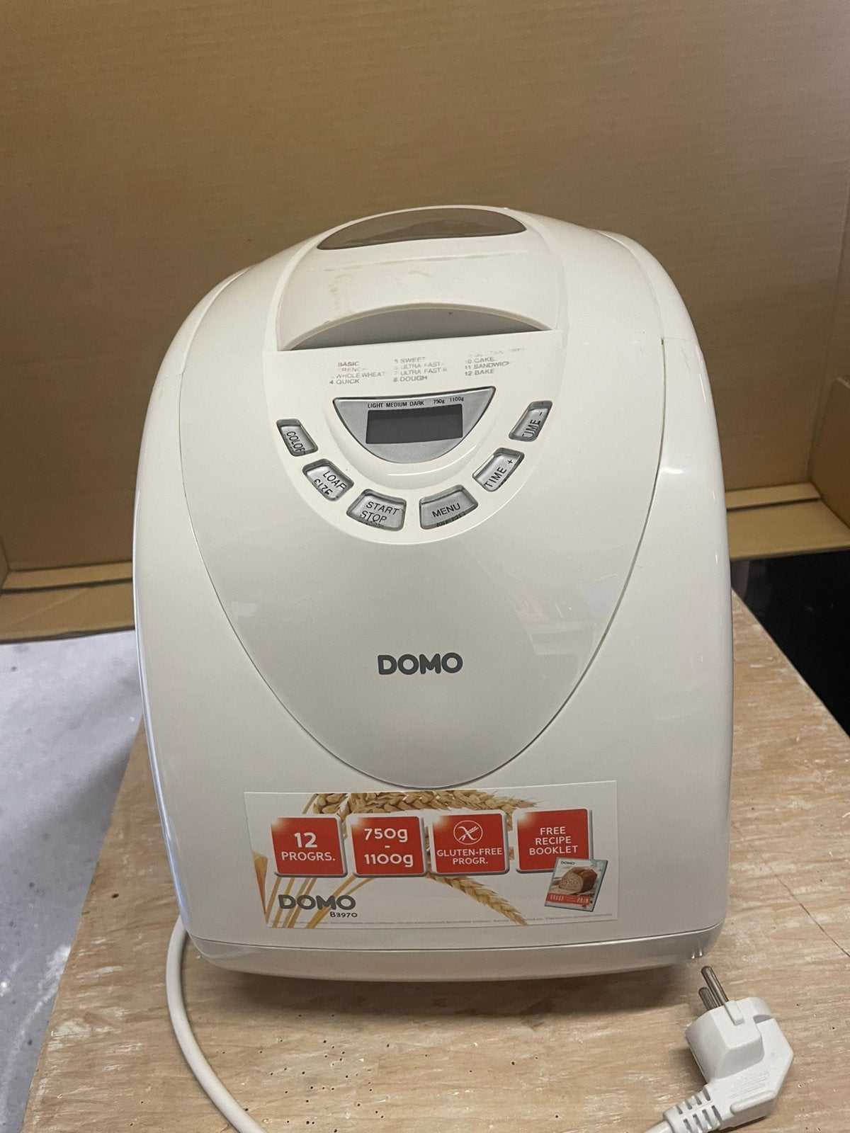 Broodmachine Domo, Ophalen, Zo goed als nieuw