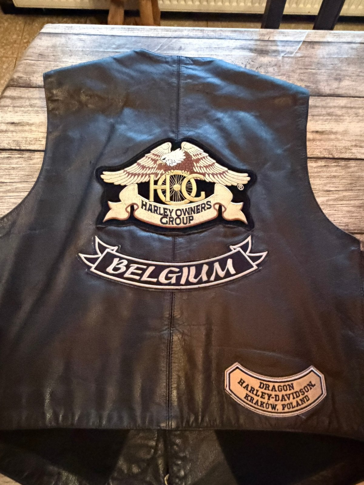 Harley jacket, Ophalen, Tweedehands, Heren, Jas | leer