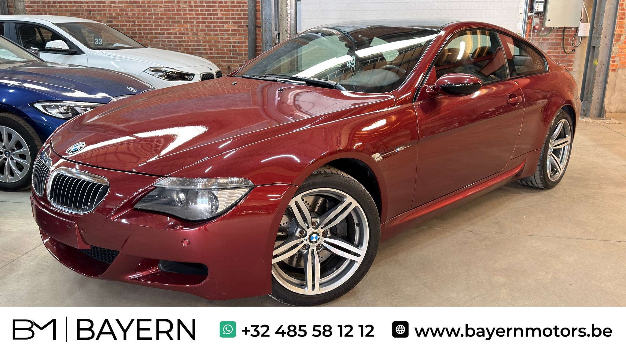 BMW M6 Coupé 5.0i V10 SMG, Auto's, BMW, Automaat, 4 zetels, Gebruikt, Zwart