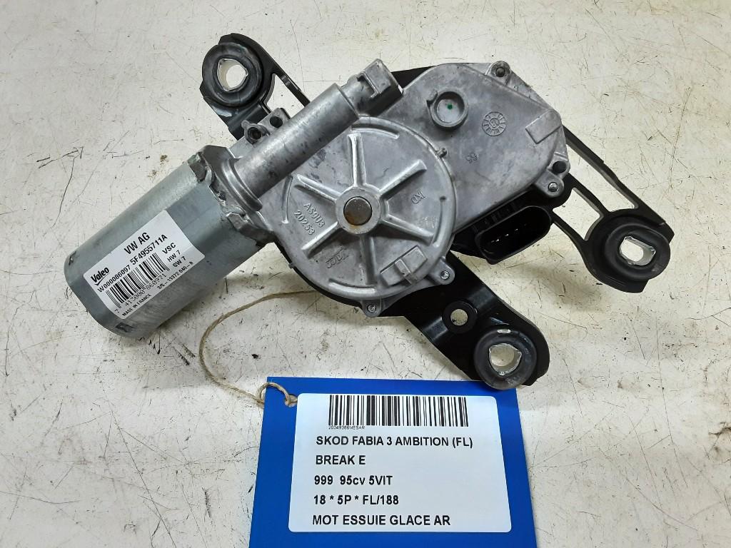 RUITENWISSERMOTOR ACHTER Fabia III Combi (NJ5) (5F4955711A), Gebruikt, Mevr. I. Hauben, Skoda, Rue de l'Espoir 34 34
4030  GRIVEGNÉE, BE