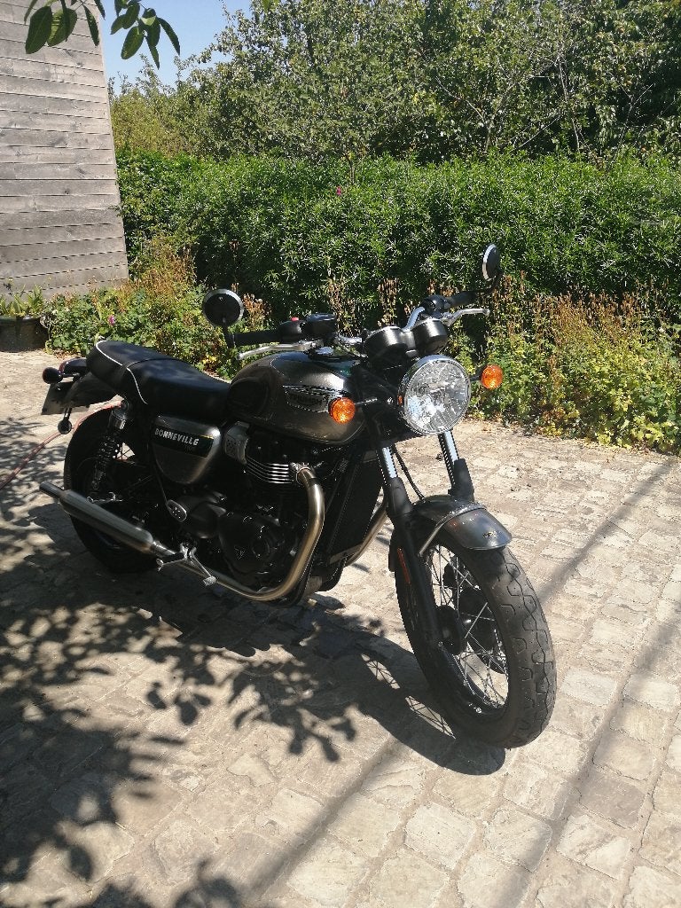 triumph bonneville t100 goldline, Motos, Permis Moto A, Occasion, Plus de 35 kW, ABS