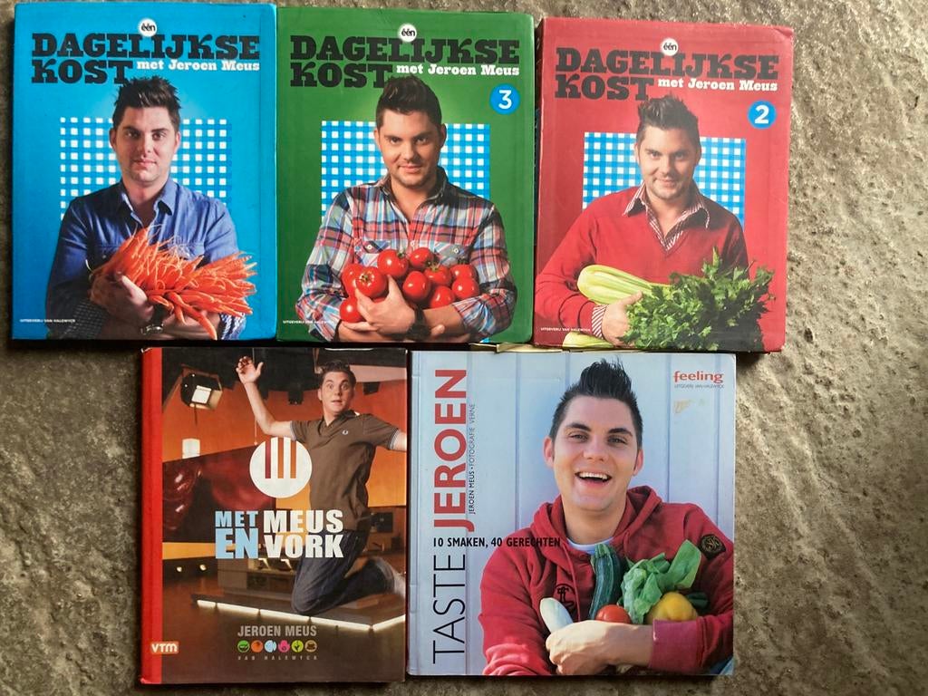JEROEN MEEUS 5 samen €25., Boeken, Ophalen of Verzenden, Zo goed als nieuw