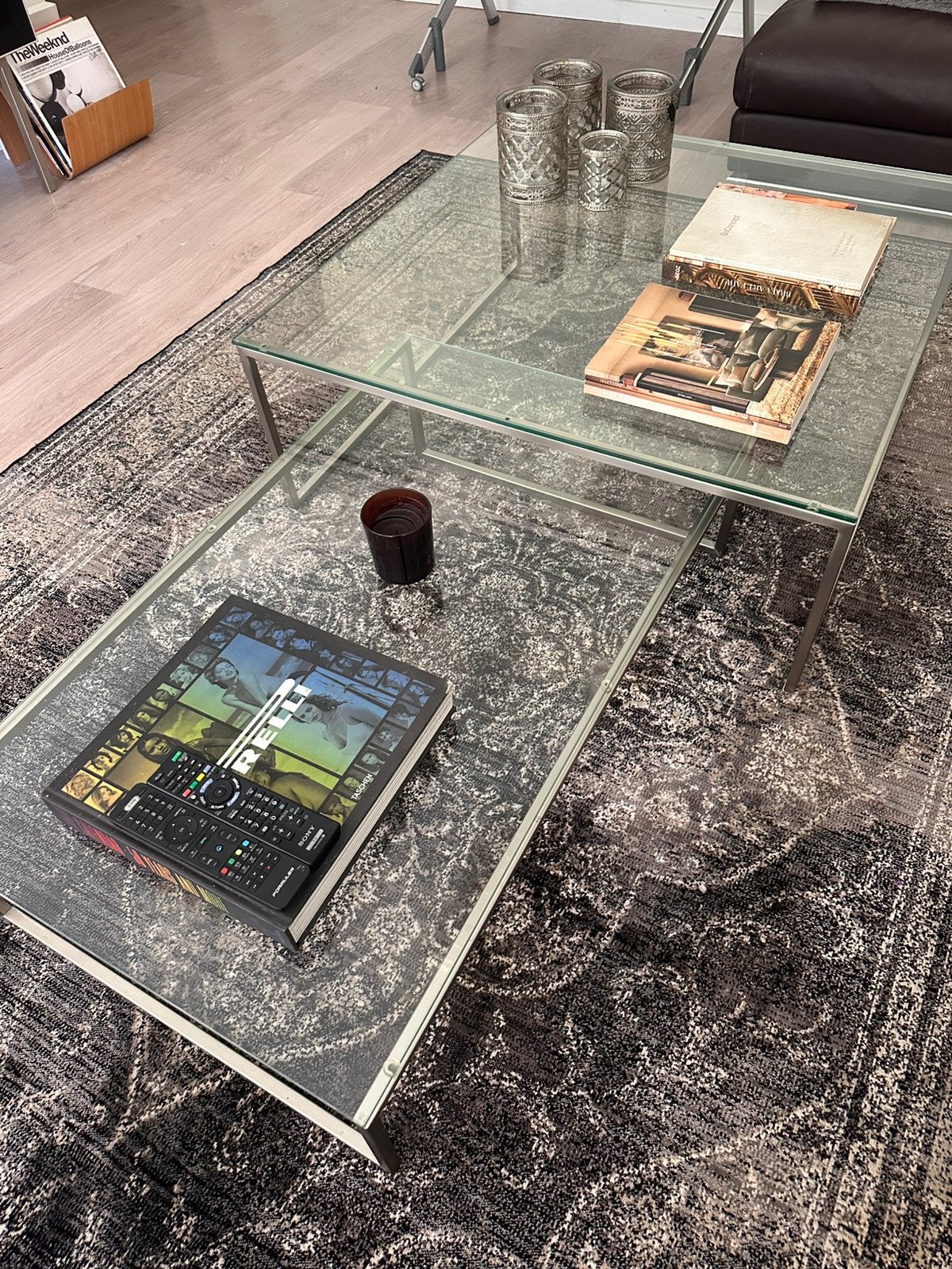 Table de salon, Maison & Meubles, Enlèvement, Comme neuf, Carré