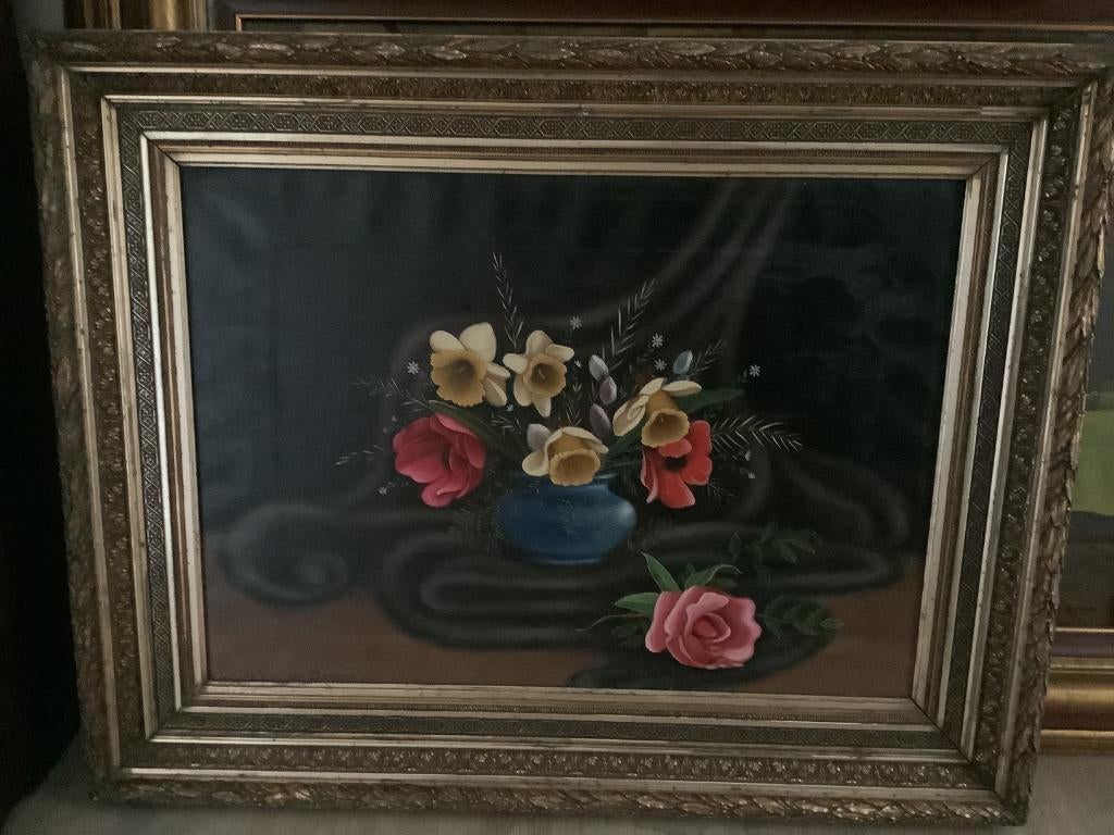 *Prachtige grote gesigneerde & gedateerde (1851) schilderij, Antiek en Kunst, Kunst | Schilderijen | Klassiek, Ophalen of Verzenden