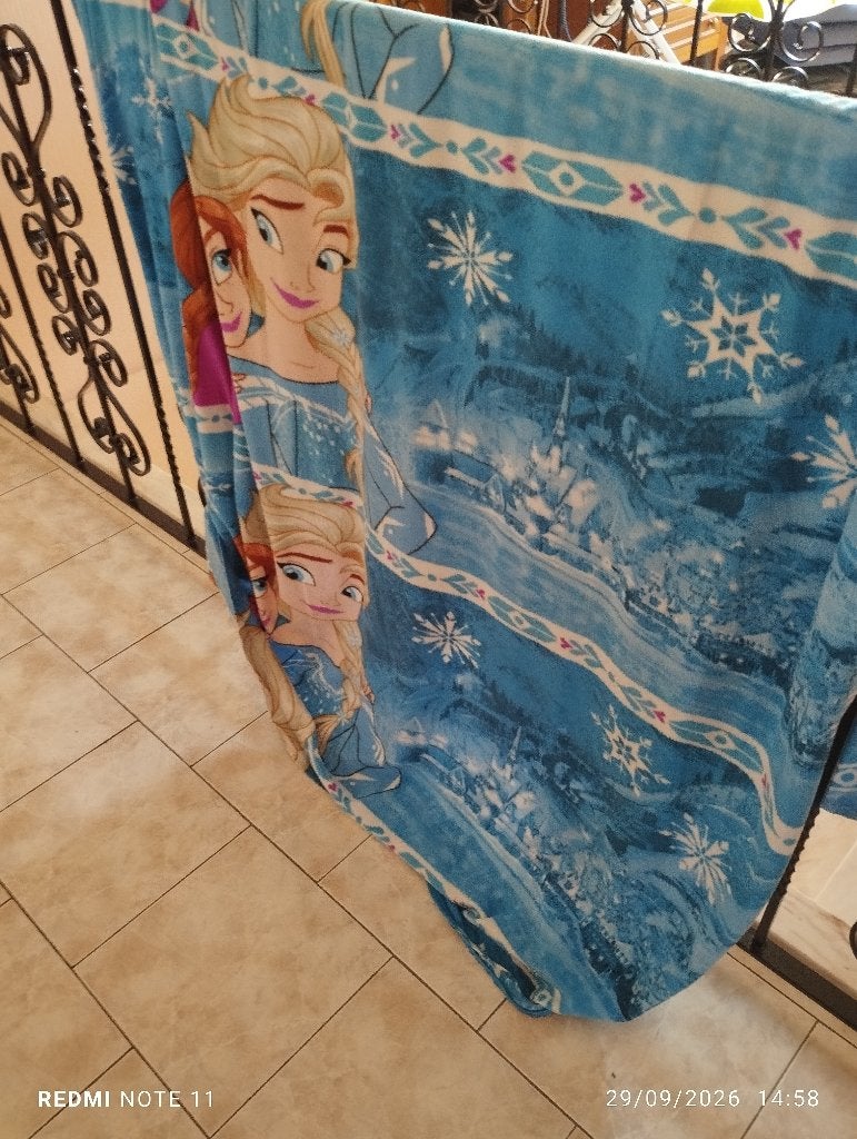 Housse couette, Ophalen, Zo goed als nieuw, Meisje, Blauw