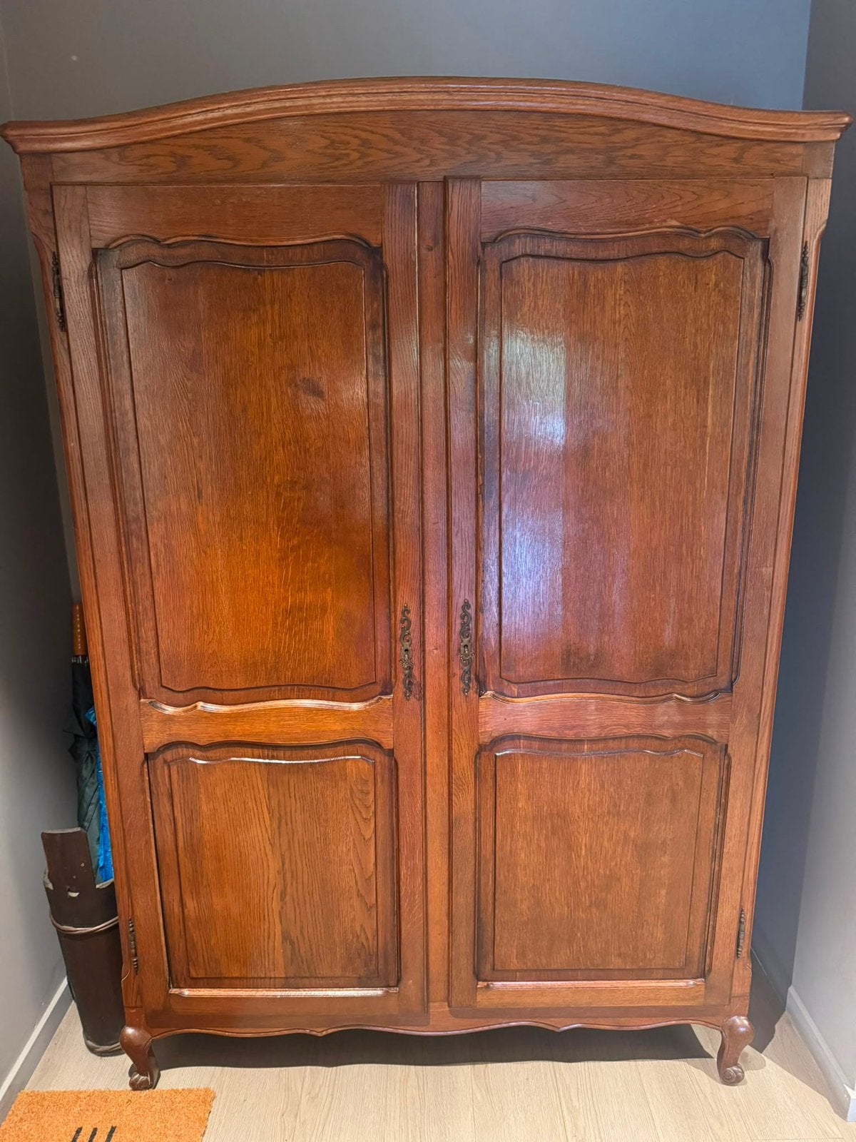 Mooie klassieke houten kast, Antiek en Kunst, Ophalen