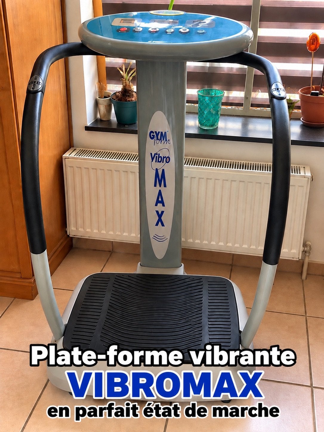 Plateforme vibrante, Enlèvement, Utilisé, Plaque vibrante