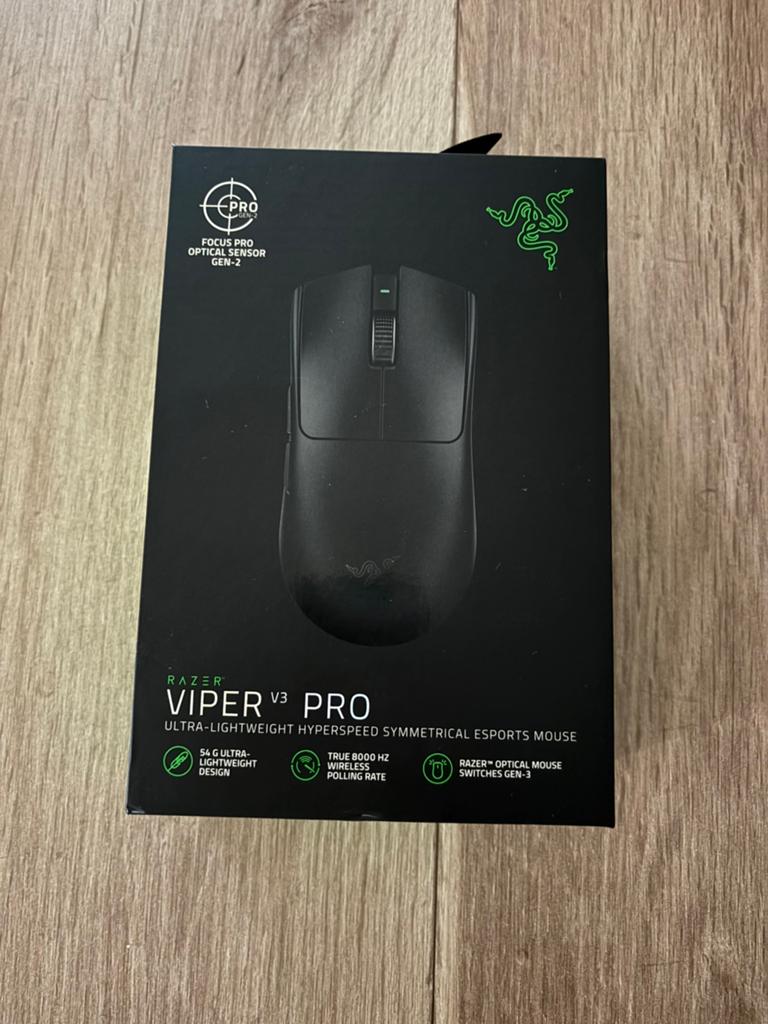 Razer viper v3 pro, Computers en Software, Muizen, Muis, Gaming muis, Ophalen of Verzenden, Zo goed als nieuw