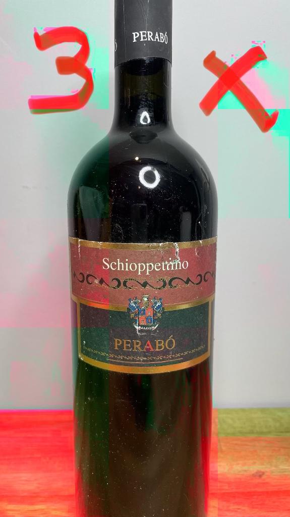 lot de 3X perabo schioppettino 2007, Collections, Enlèvement
