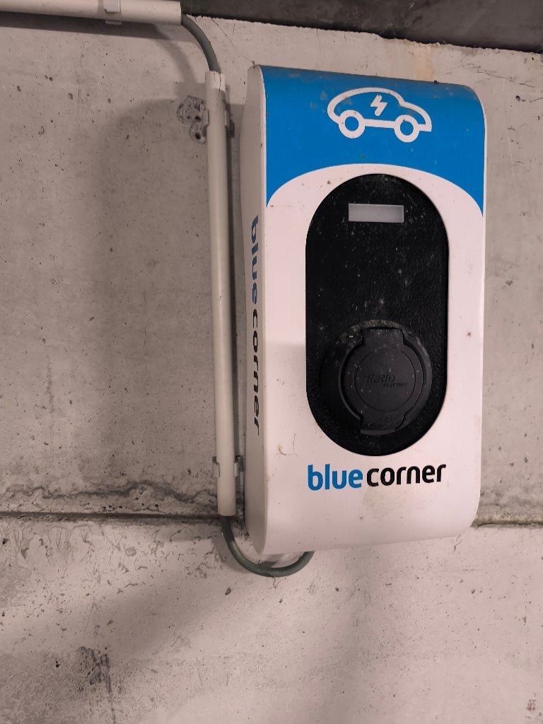 borne de recharge, Utilisé