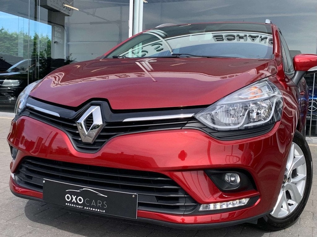 Renault Clio 0.9 TCe 90CV / GRANDTOUR / GPS / CLIM AUTO / CR, Rouge, 116 g/km, Achat, Euro 6
