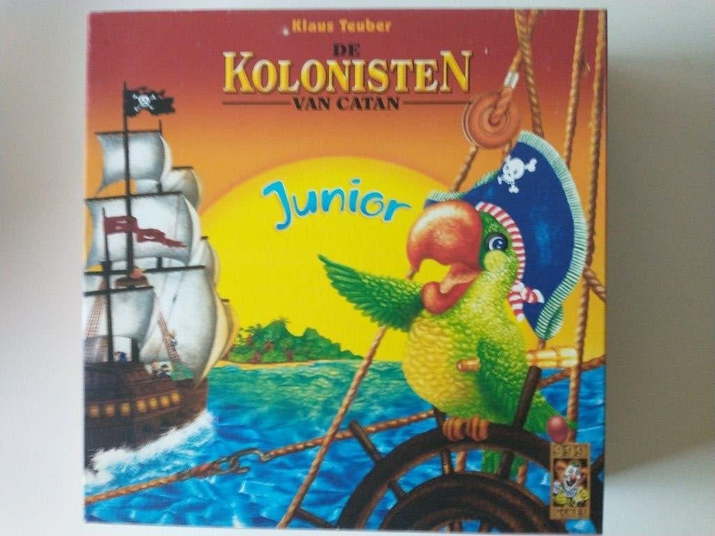 De Kolonisten van Catan Junior - 999 Games, Hobby en Vrije tijd, Gezelschapsspellen | Bordspellen, Gebruikt, Een of twee spelers