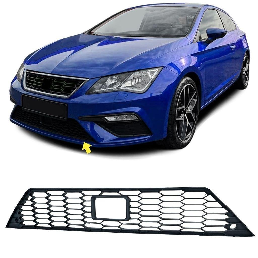Grill Voorbumper Voor Seat Leon FR 5F Facelift Honingraat AC, Envoi