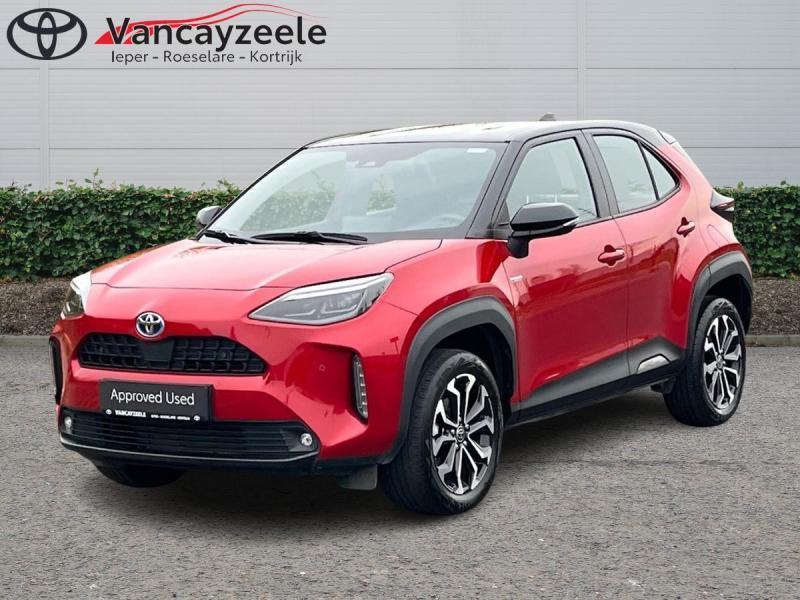 Toyota Yaris Cross Dynamic Plus Bi-Tone+comfortpack+cam+sens, Auto's, Toyota, Automaat, 116 pk, Hybride Elektrisch/Benzine, Yaris Cross