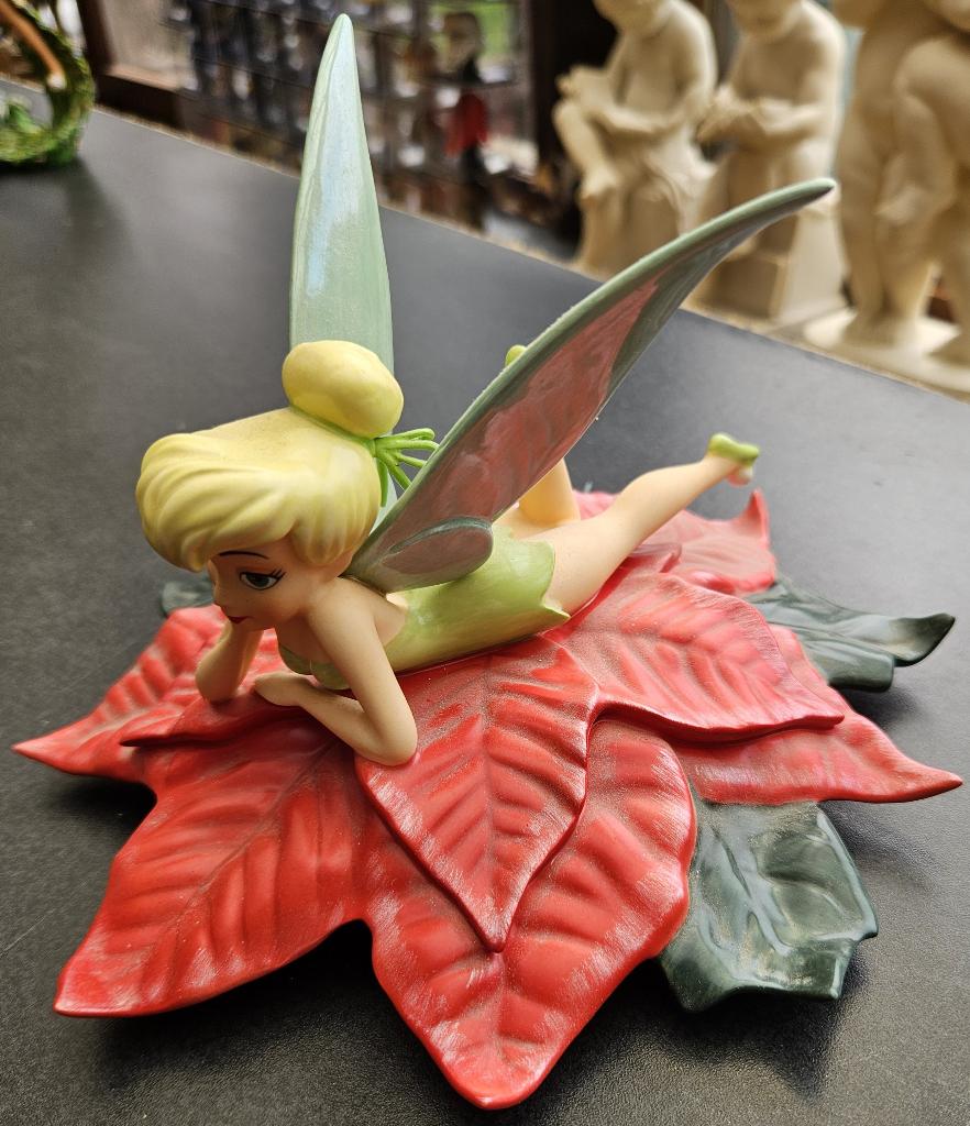 Disney beeldje Tinkerbel Delicate Daydreamer, Verzamelen, Disney, Ophalen of Verzenden, Overige figuren, Zo goed als nieuw, Beeldje of Figuurtje