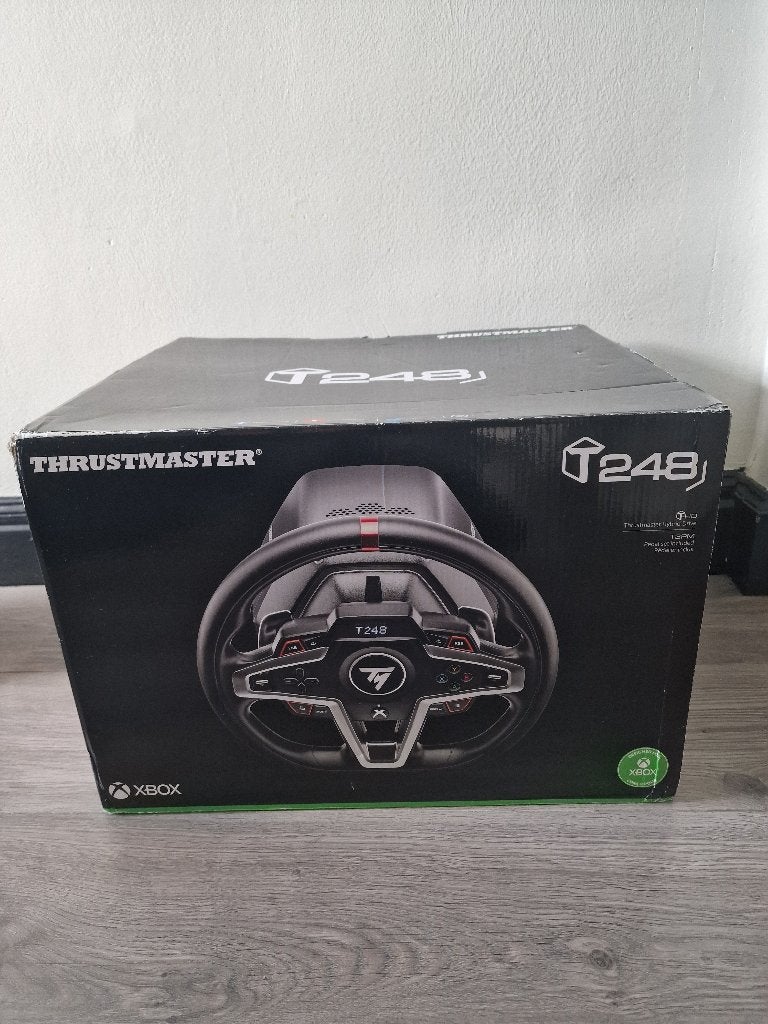 Simracing Thrustmaster T248 + T3PM PC Xbox, Ophalen of Verzenden, Gebruikt, Trustmaster