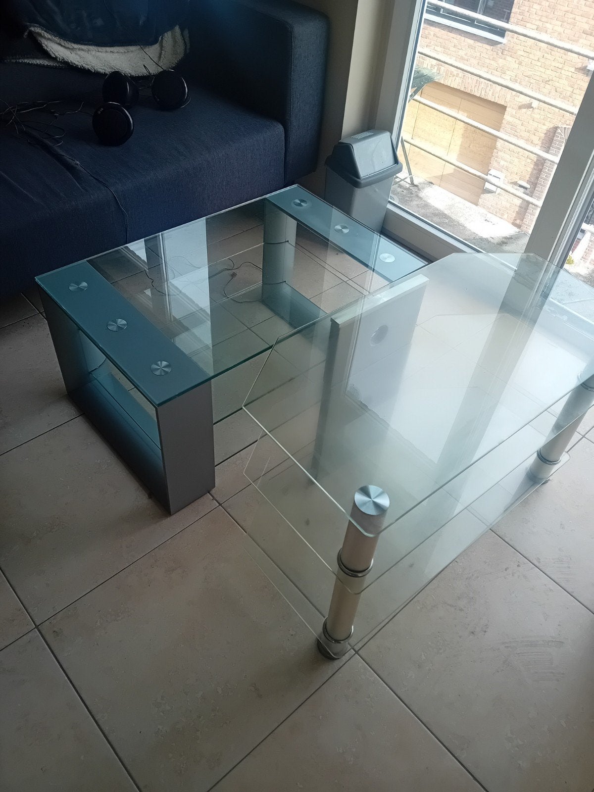 Salon tafel & TV meubel, Ophalen, Gebruikt, 50 tot 100 cm, 50 tot 100 cm