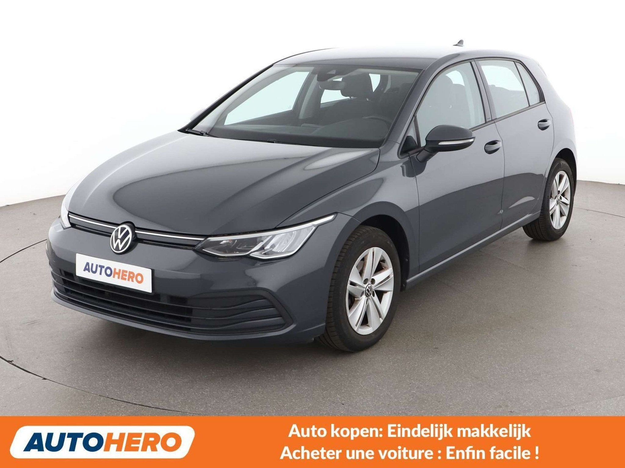 Volkswagen Golf 1.0 TSI Life (année de construction 2021), Autos, Argent ou Gris, Achat, 1264 kg, Noir