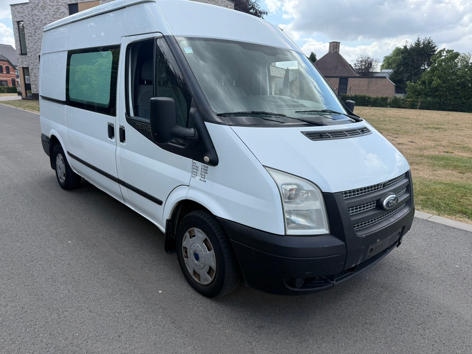 Ford Transit, Auto's, Voorwielaandrijving, Euro 5, Stof, Zwart
