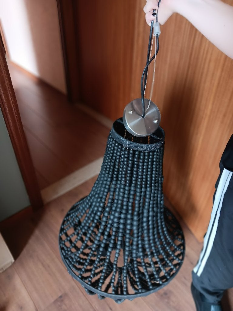Lamp, Ophalen, Overige materialen, Zwart, Nieuw