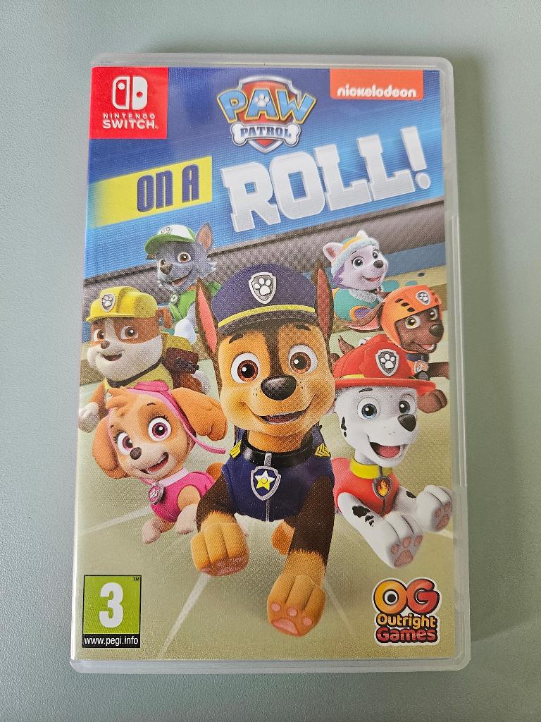 nintendo switch game: paw patrol on a roll, Ophalen, Gebruikt, 1 speler, Eén computer