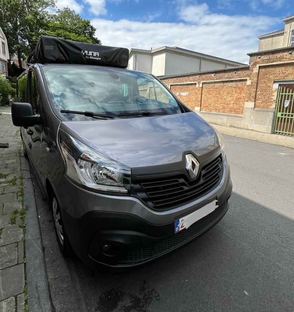 Renault Trafic H1L2 double cabine, Autos, Argent ou Gris, Achat, Euro 6, Noir