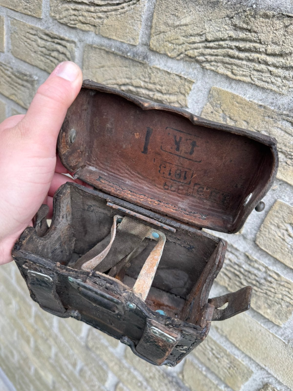 WW1 cartouchiere Allemand regimenté, Collections, Objets militaires | Général, Enlèvement ou Envoi