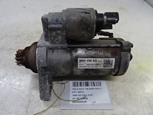 STARTMOTOR Volkswagen Golf VII (AUA) (02Z911024L), Gebruikt, Volkswagen, Volkswagen AG, Kundenbetreuung@volkswagen.de