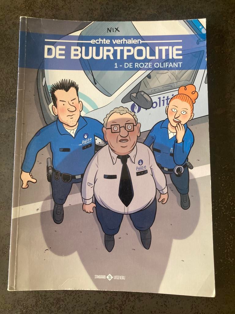 De Buurtpolitie, strip nr 1, De roze olifant, Enlèvement ou Envoi, Utilisé