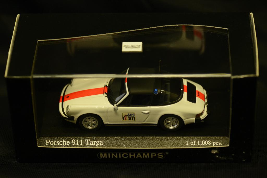 1/43 Porsche Targa Belgische Rijkswacht VERKOCHT!!!, Hobby en Vrije tijd, Modelauto's | 1:43, Ophalen of Verzenden, Zo goed als nieuw