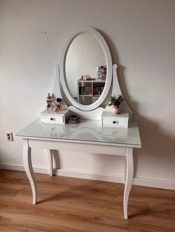 Coiffeuse avec tabouret, Maison & Meubles, Enlèvement, Comme neuf