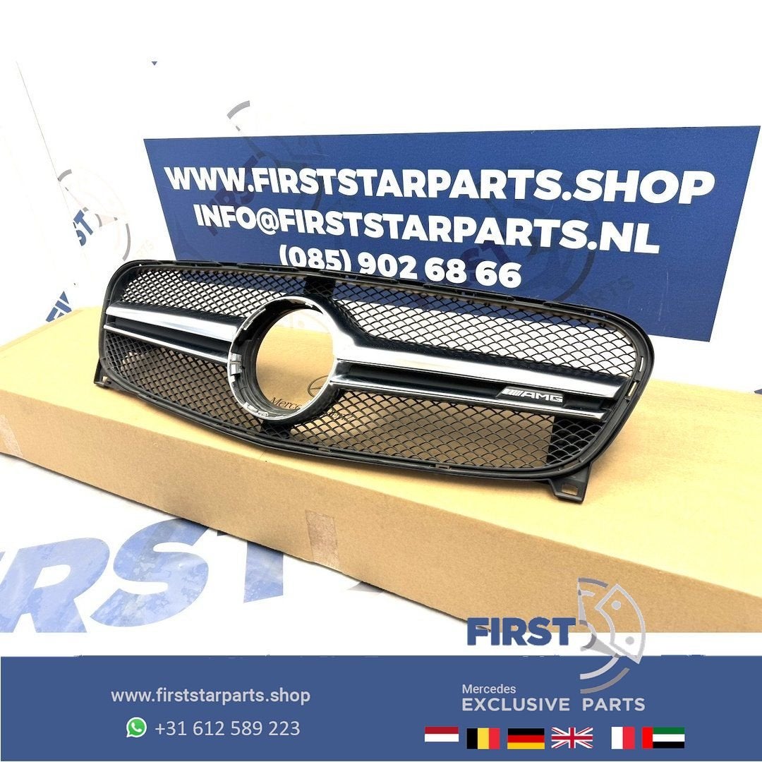 W156 GLA45 AMG GRIL ORIGINEEL Mercedes GLA 45 GRILLE 2013-20, Gebruikt, -, Ophalen of Verzenden, -