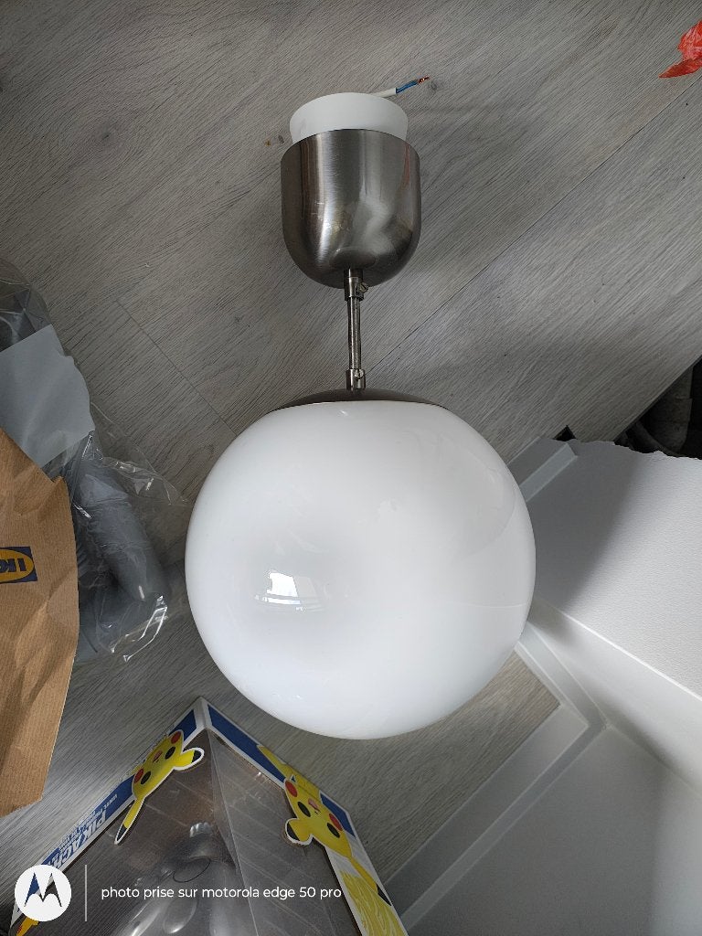Lampe plafonnier Ikea, IKEA, Enlèvement ou Envoi, Comme neuf, Plafonnier
