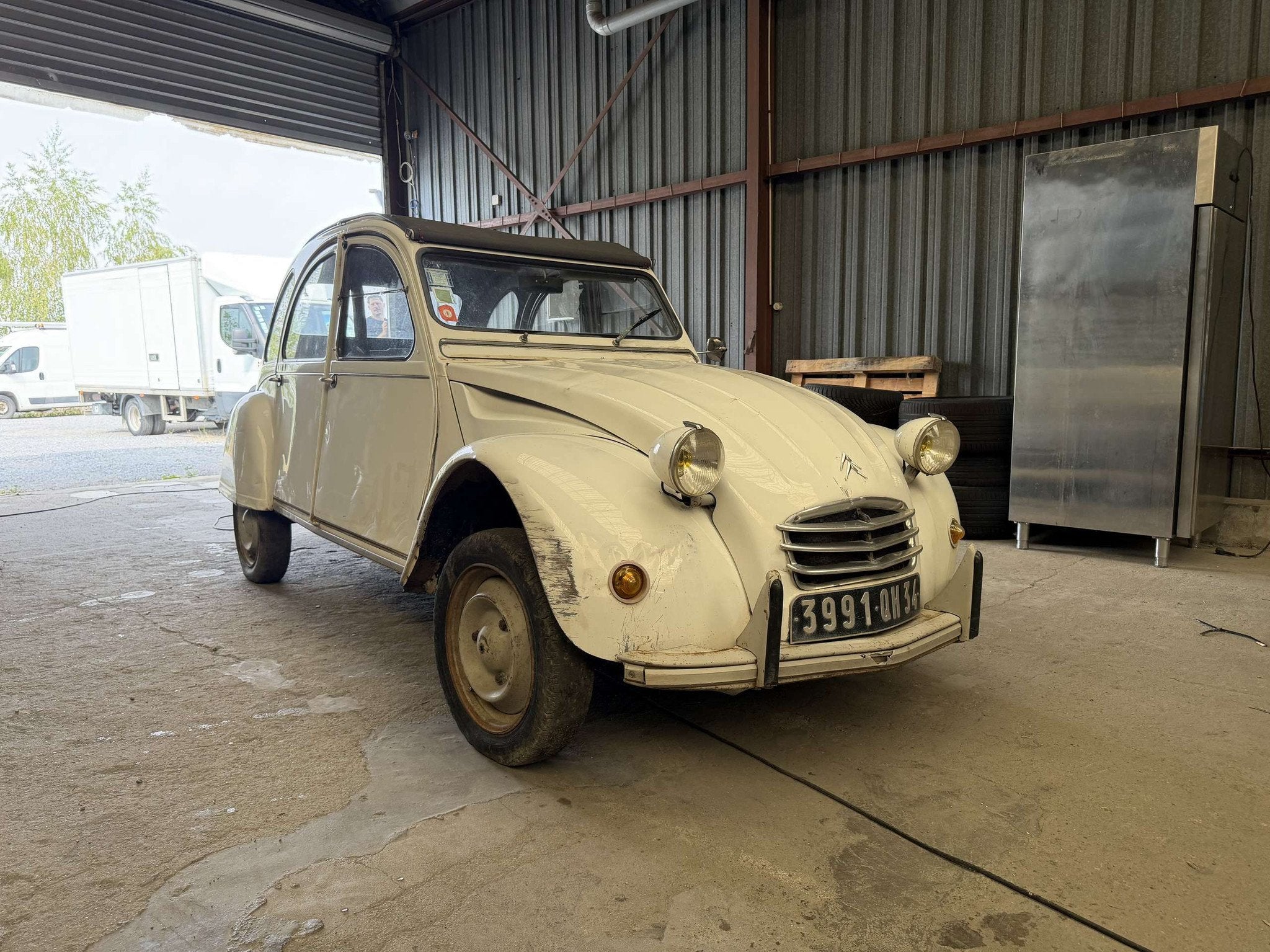 Citroën 2CV 4 PORTES * ANCÊTRE *, Achat, Entreprise, Citroën, Boîte manuelle
