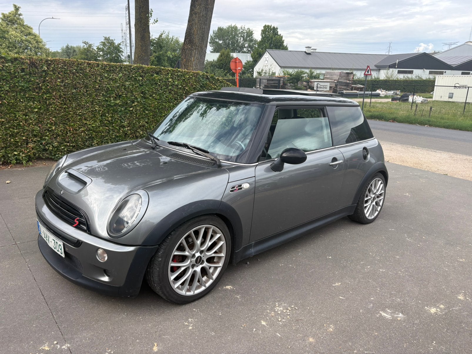 Mini Cooper S 120 kw bwj 2004 met 221000 km Panodak xenon, Auto's, Mini, Bedrijf, Cooper, Leder, Ophalen