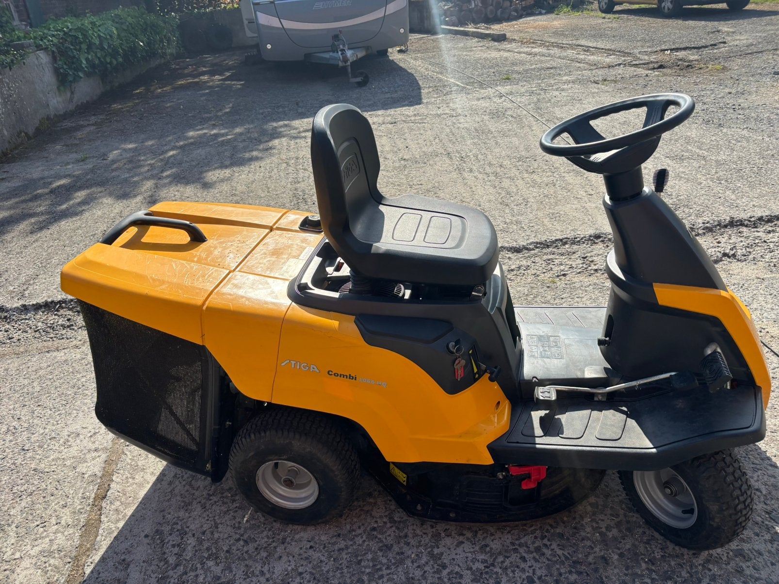 Zitmaaier benzine, Tuin en Terras, Zitmaaiers, Ophalen, Zo goed als nieuw