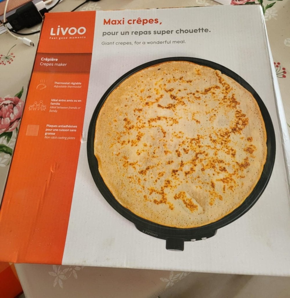 Crêpière LIVOO DOP196, Ophalen
